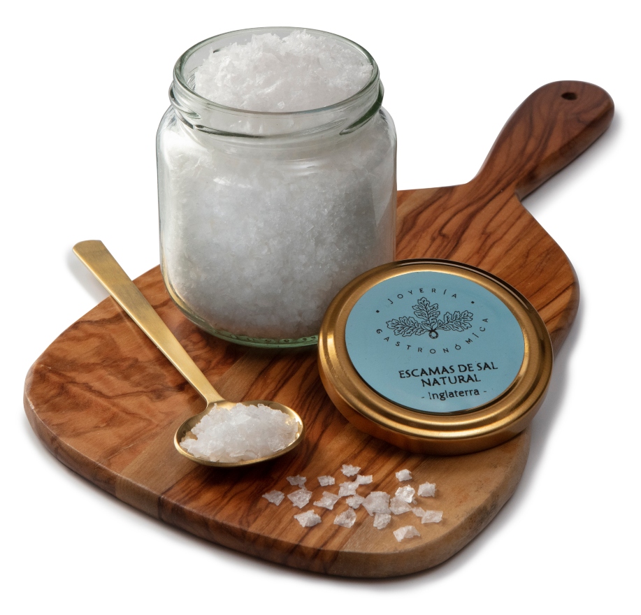 Escamas de Sal Natural